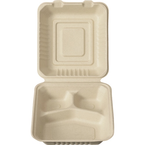 アートナップ モールドフードパック 仕切L EF-9425 25枚/袋（ご注文単位1袋）【直送品】