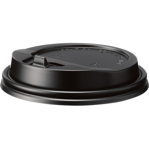 アートナップ 厚紙カップ410ml用スナップリッド ブラック 50個/袋（ご注文単位1袋）【直送品】