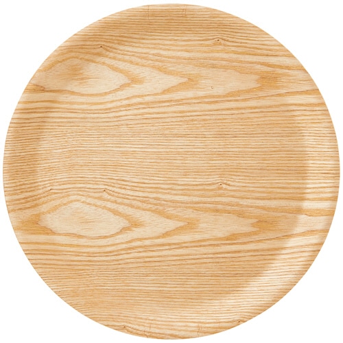 アサヒ興洋 木製トレー ノンスリップ 丸型・S NC22-04 1枚（ご注文単位1枚）【直送品】