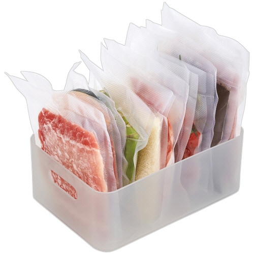 アスウィル バキュームシーラーバッグ 真空袋 200×3000mm ロールタイプ VSB2030R 1本(ご注文単位1本)【直送品】