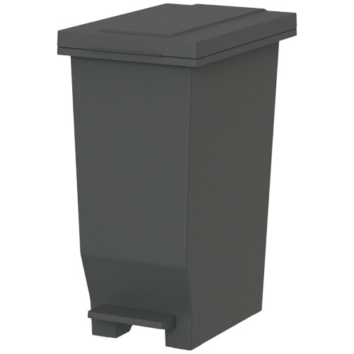 アスベル エバン 密閉ペダルペール 20L ブラック A6300BK 1台(ご注文単位1台)【直送品】