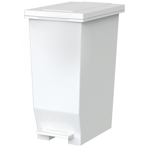 アスベル エバン 密閉ペダルペール 45L ホワイト A6302WH 1台(ご注文単位1台)【直送品】