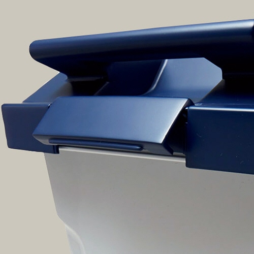 アスベル ハンドル付 分別ペール 70L ライトグレー 1台(ご注文単位1台)【直送品】