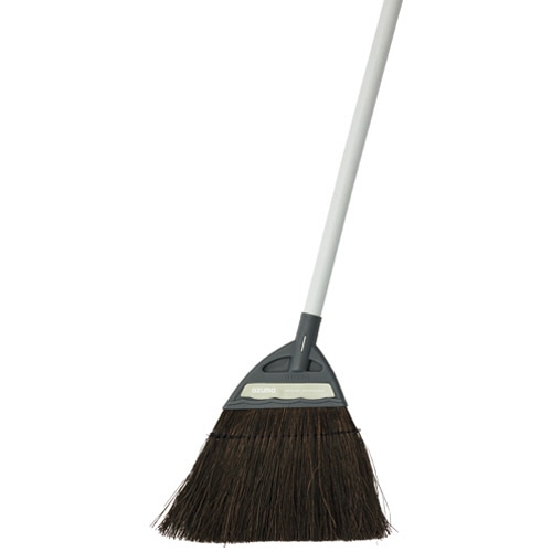 アズマ工業 黒シダほうき チリトリ付 短柄 AZB158 1本(ご注文単位1本)【直送品】