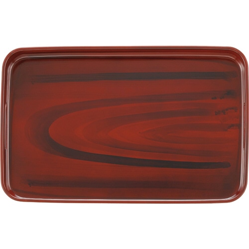 イシダ 長盆 平安杢 42cm 1枚(ご注文単位1枚)【直送品】