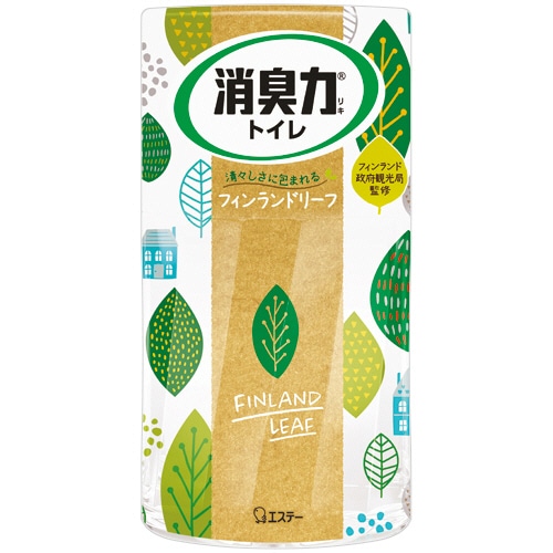 エステー トイレの消臭力 フィンランドリーフ 400ml 3個/セット（ご注文単位1セット）【直送品】