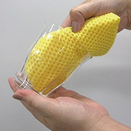 オーエ アクリルネットスポンジ イエロー 2個/箱(ご注文単位1箱)【直送品】