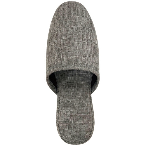 オーミケンシ ベーシックスリッパ グレー 1足(ご注文単位1足)【直送品】