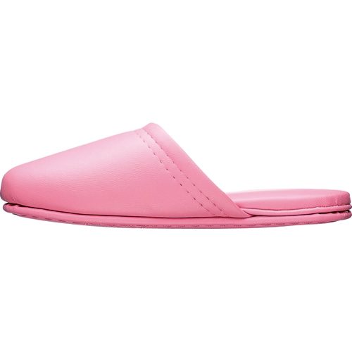 オーミケンシ レザー調スリッパ(子供用) イエロー 1足(ご注文単位1足)【直送品】