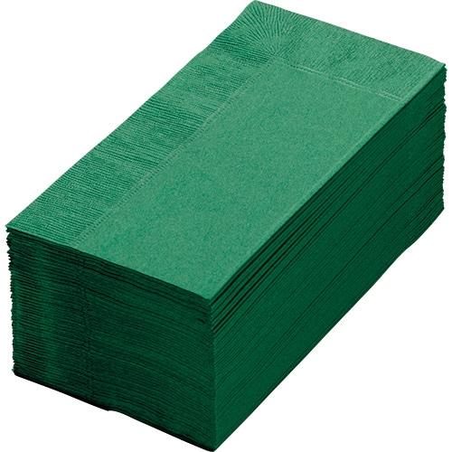 カラーナプキン 2PLY 8つ折 イタリアングリーン 50枚/袋(ご注文単位1袋)【直送品】