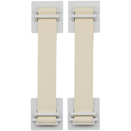 キングジム 地震対策ゴムストッパー300 シロ GS300シロ 2本/組（ご注文単位1組）【直送品】