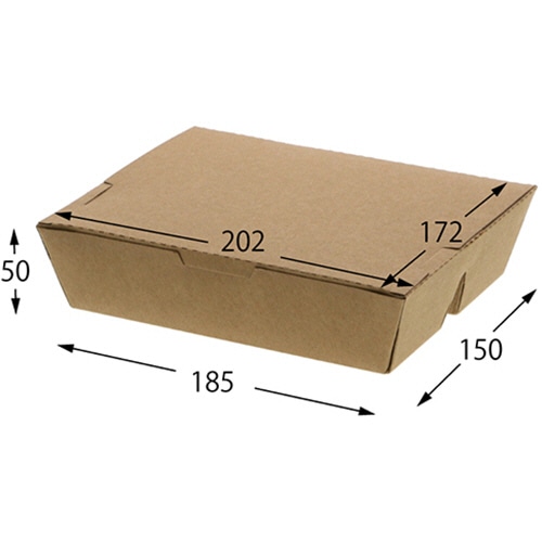 シモジマ HEIKO 弁当容器 エコランチボックス 3仕切 #004409006 20枚/袋(ご注文単位1袋)【直送品】