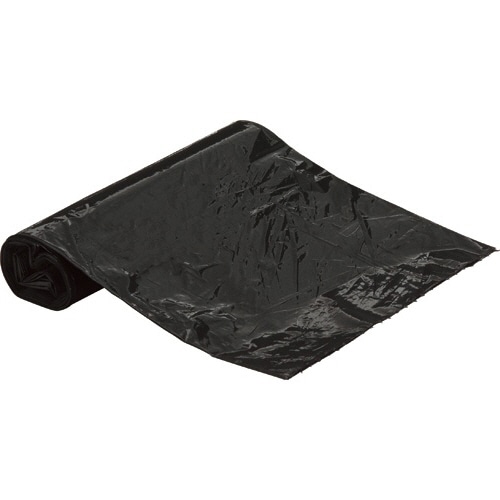 ジャパックス Jロールポリ袋 黒 JR01 20枚/袋(ご注文単位1袋)【直送品】