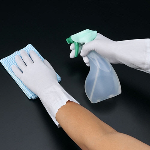 ショーワグローブ きれいな手 うす手 L ホワイト KTU-L 1双(ご注文単位1双)【直送品】