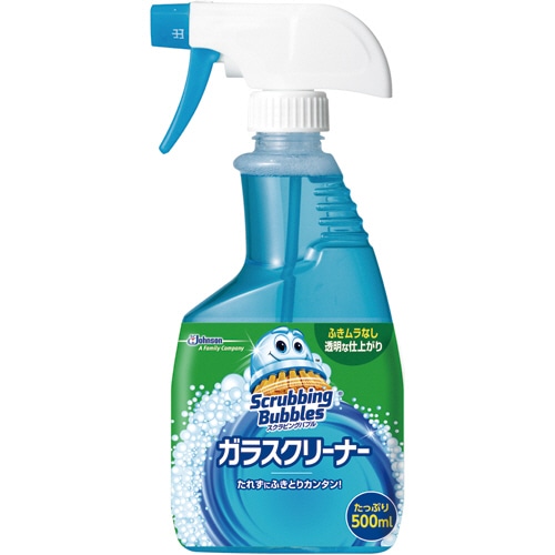 ジョンソン スクラビングバブル ガラスクリーナー 本体 500ml 1本（ご注文単位1本）【直送品】