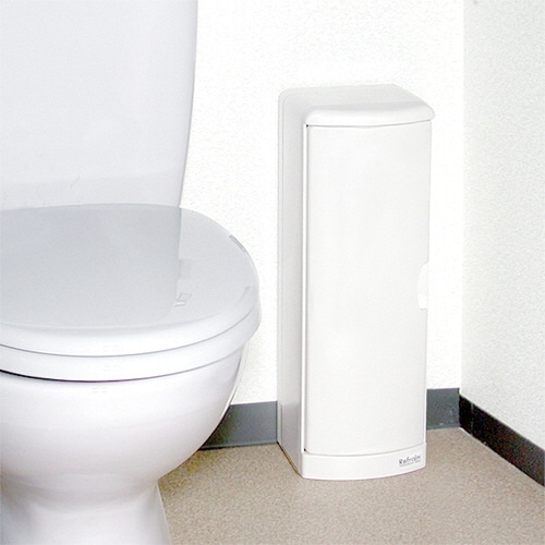 シンカテック トイレ収納ケース シングルN型 1台(ご注文単位1台)【直送品】