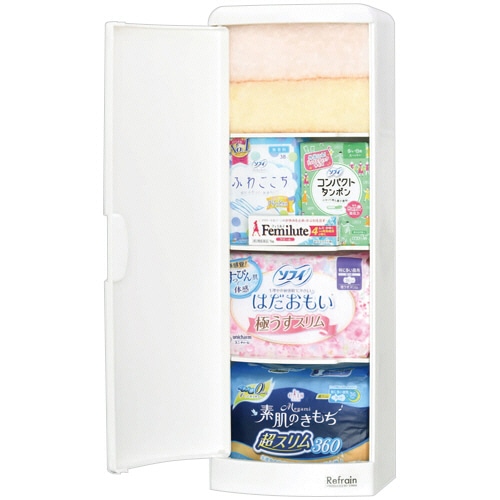 シンカテック トイレ収納ケース シングルN型 1台(ご注文単位1台)【直送品】