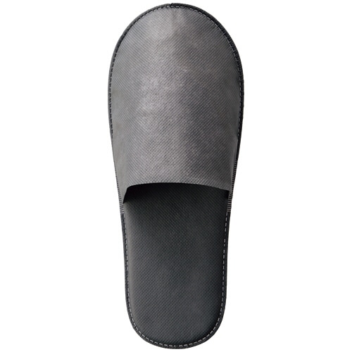 シンメイ 使い切り不織布スリッパ グレー SHS002 50足/箱(ご注文単位1箱)【直送品】