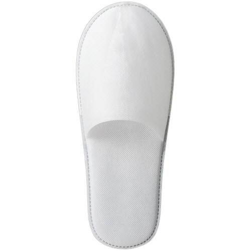 シンメイ 使い切り不織布スリッパ ホワイト SHS001 50足/箱(ご注文単位1箱)【直送品】