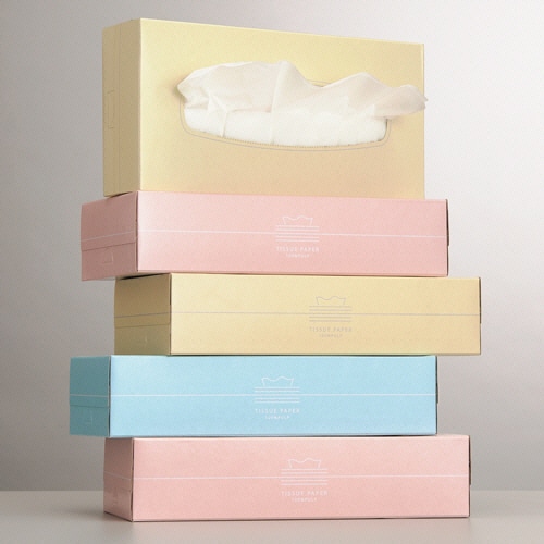 スバル紙販売 ティッシュペーパー Pastel 150組 60個/箱(ご注文単位1箱)【直送品】