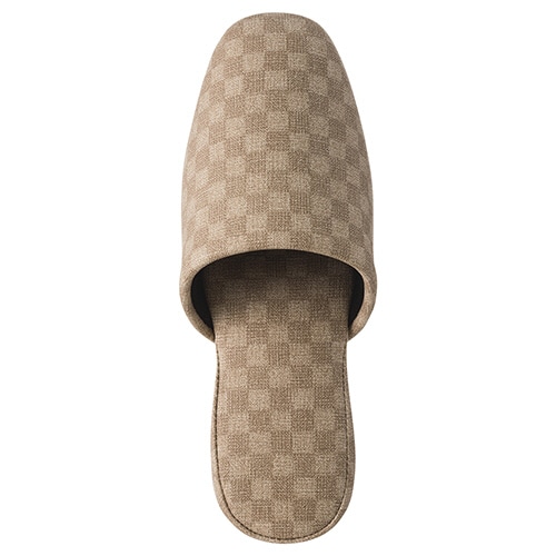 デザインPVC吊り込みスリッパ フィオレッティ ベージュ 1足(ご注文単位1足)【直送品】