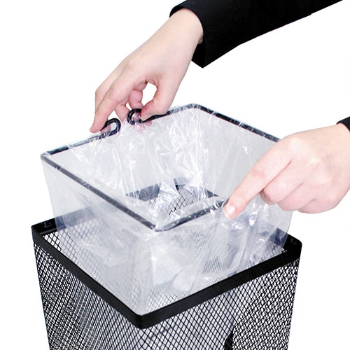 テラモト ステンレス角型屑入 GPX-41K 20L SU-955-250-0 1台(ご注文単位1台)【直送品】