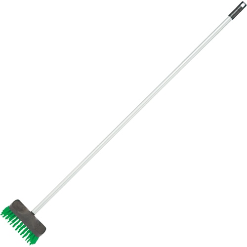 テラモト デッキブラシE(スチール柄) CL988247 1本(ご注文単位1本)【直送品】