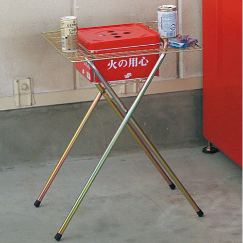 テラモト 吸殻入れII用ワイヤーテーブル SS-258-500-0 1個(ご注文単位1個)【直送品】