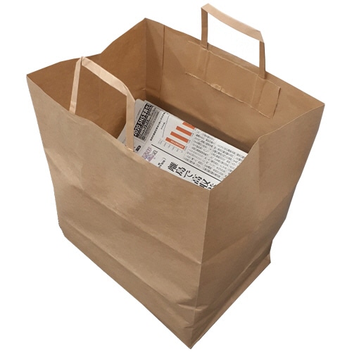 ネクスタ 紙資源回収袋 取っ手付 5枚/袋(ご注文単位1袋)【直送品】