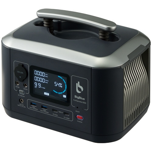 ビッグブルーテック ポータブル電源 Cellpowa600 538Wh CP600 1台(ご注文単位1台)【直送品】