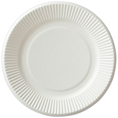 ペーパーウェア ペーパープレート 15cm T-6SE 50枚 5袋/箱（ご注文単位1箱）【直送品】