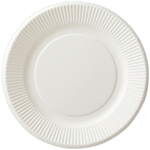 ペーパーウェア ペーパープレート 20cm T-8SE 50枚 5袋/箱（ご注文単位1箱）【直送品】