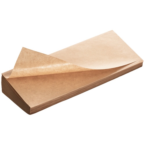 ホットドッグスリーブ 耐油 L 未晒 100枚/袋(ご注文単位1袋)【直送品】