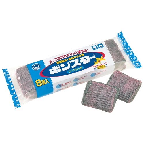 ボンスター ソープパッド 8個/袋(ご注文単位1袋)【直送品】