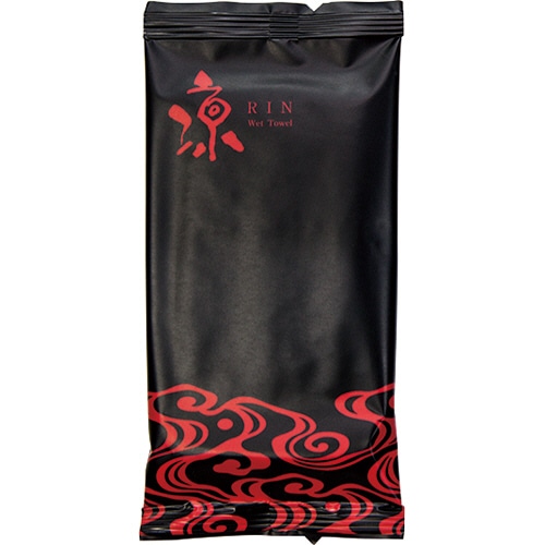 ミモト 抗菌おしぼり(ウエットタオル) 凛VB 無香 20枚/袋（ご注文単位1袋）【直送品】