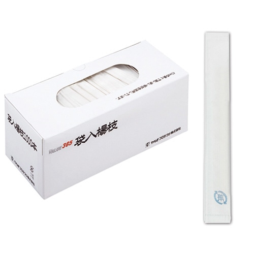 やなぎプロダクツ 袋入楊枝 無地 L-518 1000本/袋(ご注文単位1袋)【直送品】