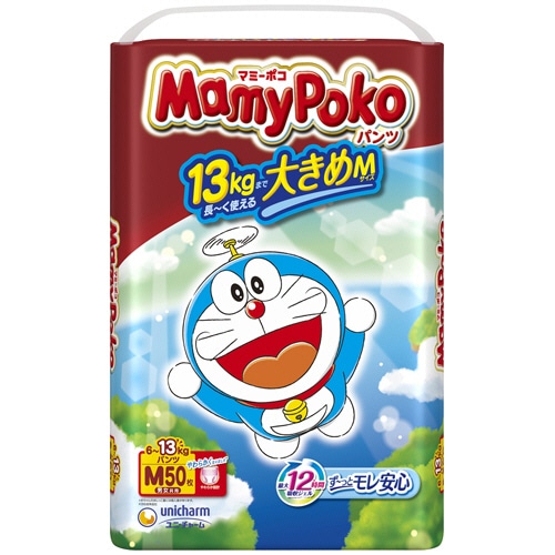 ユニ・チャーム マミーポコパンツ ドラえもん M 150枚/箱（ご注文単位1箱）【直送品】