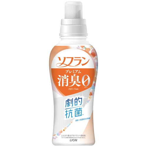 ライオン ソフラン プレミアム消臭 アロマソープの香り 本体 510ml 1本（ご注文単位1本）【直送品】