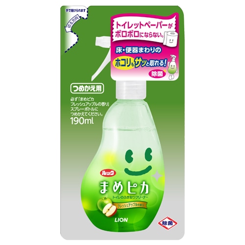 ライオン ルック まめピカ トイレのふき取りクリーナー つめかえ用 190ml 1個（ご注文単位1個）【直送品】