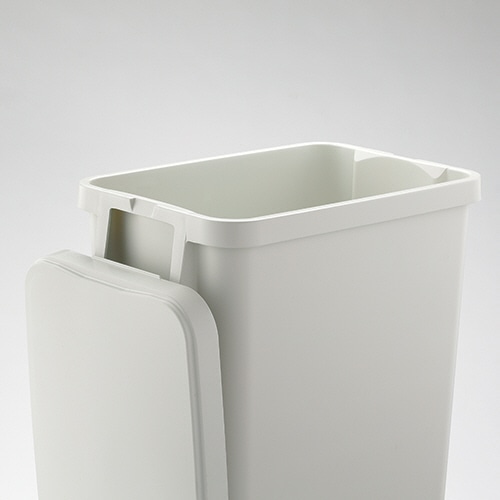 リス 厨房用キャスターペール 45L グレー 1台（ご注文単位1台）【直送品】