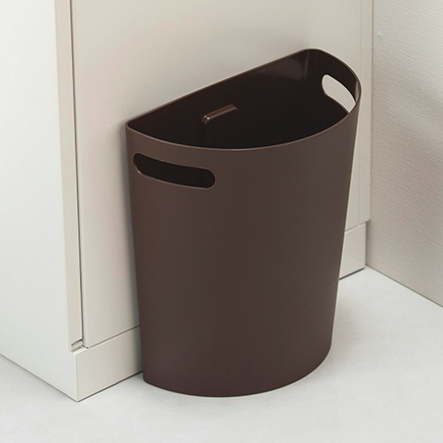 伊勢藤 壁掛けダストボックス Meluna(メルナ) 9L マグネットシート付 チョコブラウン I-525 1個(ご注文単位1個)【直送品】