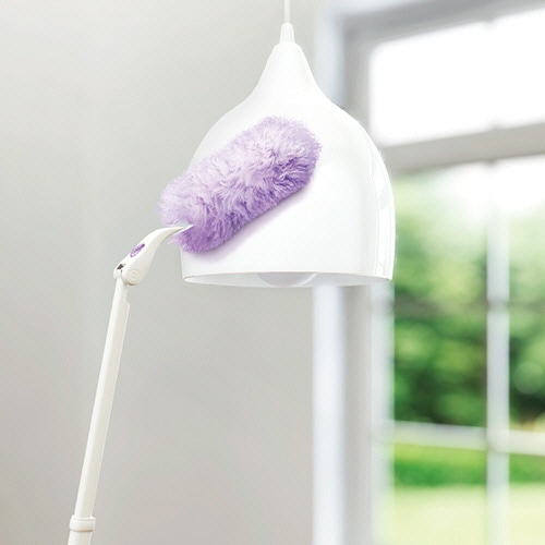 花王 クイックルハンディ 伸び縮みタイプ 本体 パープル 1本（ご注文単位1本）【直送品】