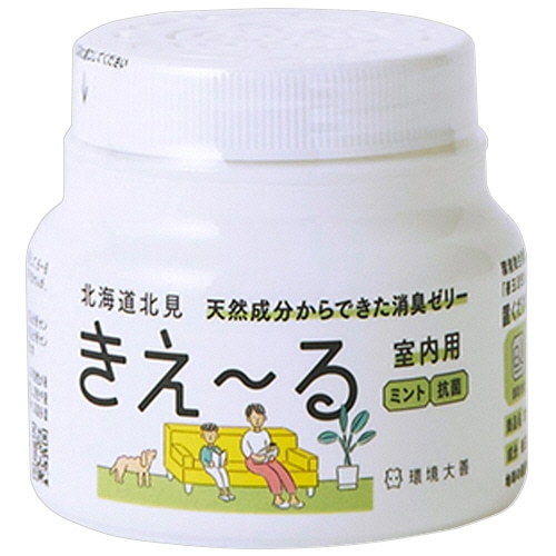 環境大善 魔法のように消臭 きえーるゼリータイプ ミント 本体 160g 1個（ご注文単位1個）【直送品】