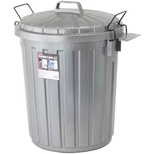 岩崎工業 スーパーカン 丸型 45L L-112CTG 1台（ご注文単位1台）【直送品】