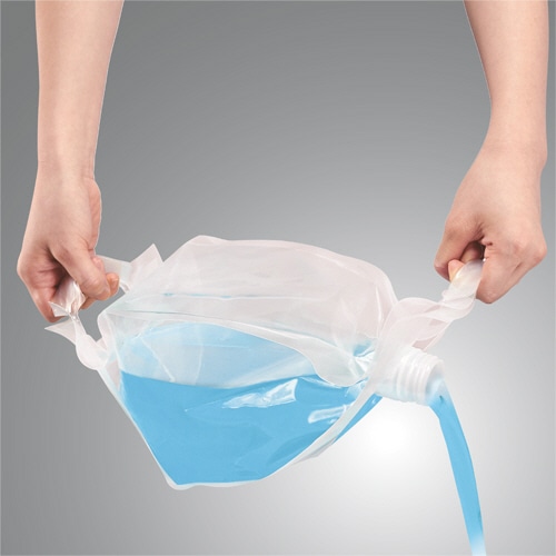 共同印刷 ハンディキューブ 非常用給水袋 蛇口コック付 10L 1個（ご注文単位1個）【直送品】