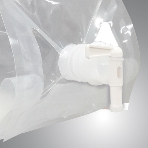 共同印刷 ハンディキューブ 非常用給水袋 蛇口コック付 10L 1個（ご注文単位1個）【直送品】