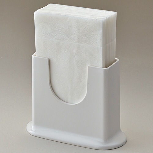 国際化工 ナプキンスタンド ホワイト M192W 1個(ご注文単位1個)【直送品】