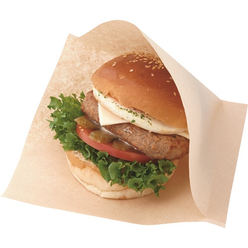 今村紙工 バーガー袋 180角 未晒クラフト 茶 BGP-K180 100枚/袋（ご注文単位1袋）【直送品】