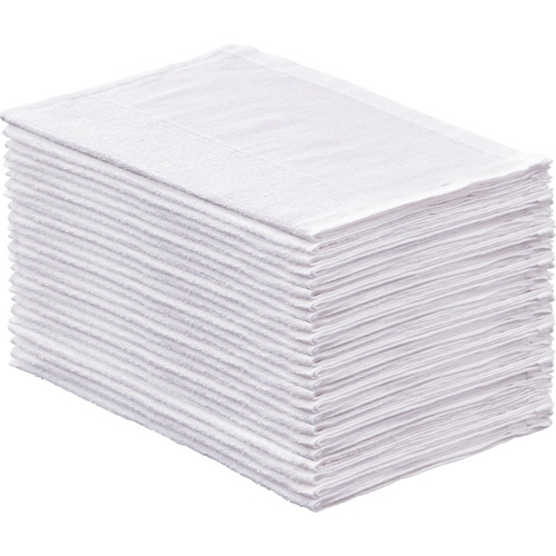 作業用フェイスタオル ホワイト 100匁 24枚/袋（ご注文単位1袋）【直送品】