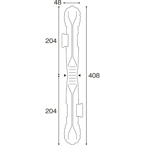 三和紙工 紙トング WH-20 10本/袋(ご注文単位1袋)【直送品】